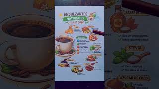 Endulzantes naturales para el café  #shorts #endulzantes #cafeteria
