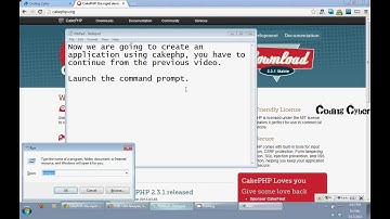 Creating first app with Cake PHP in WAMP