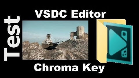 Chroma Key Tests with VSDC Editor