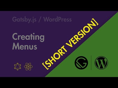 [SHORT VERSION] Gatsby.js