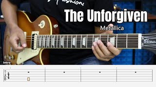 The Unforgiven - Metallica  - Guitar Instrumental Cover + Tab Resimi