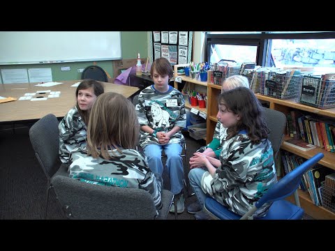 Oregon Battle of the Books reading competition held at Seven Peaks School