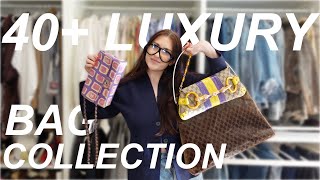 MY 40+ LUXURY BAG COLLECTION!!