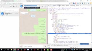 Extension : https://goo.gl/vztdmb console code // note - requires
jquery setinterval(function() { var lastseen = $('.pane-header
.chat-body .emojitext').la...