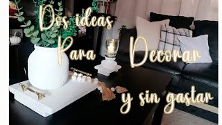 MANUALIDADES SIN GASTAR, RECICLANDO Decora y Sonríe