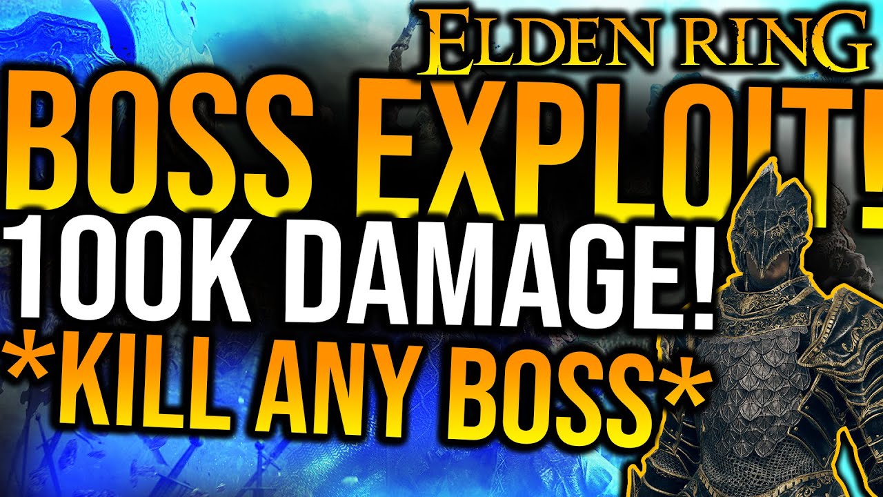 Elden Ring Exploit! Defeat ANY Boss Glitch! EASY RUNES! Fast Way To Get