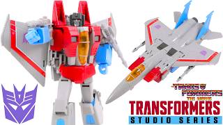 Transformers Studio Series 86 MTMTE Collection Voyager Class Starscream Review (4K)