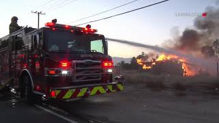 Structure and Vegetation Fire / Rialto  7.31.19