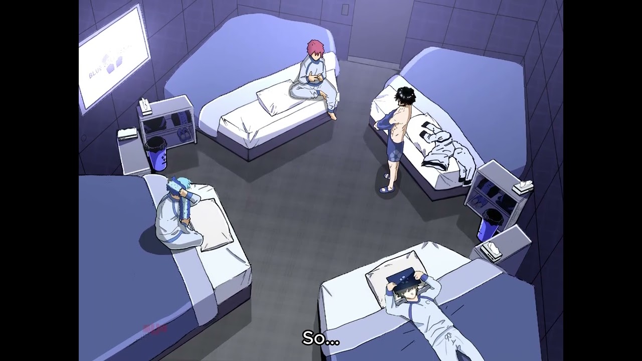 Blue Lock Chapter 244 animation (First Panel)