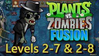 It's MJ Zombie! - Plants vs Zombies Fusion | Level 2-7 - 2-8 in Adventure Mode screenshot 1