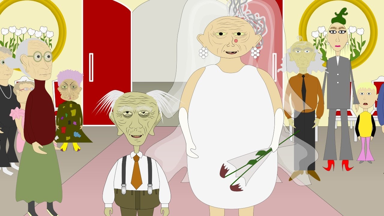 у бабули в гостях анимации. алка нинка и внук. сказочная бабушка. бабка алка свадьба. в гостях у бабушки мультик.