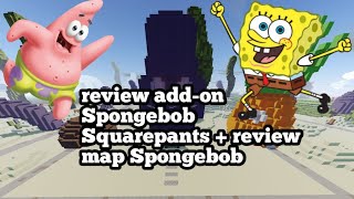 Review map Bikini bottom dan Review add-on Spongebob Squarepants screenshot 3