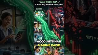 ₹500 SIP vs Foreign Investors — The Secret Behind India’s Market Strength 🇮🇳🔥