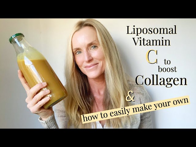 diy liposomal vitamin c and glutathione Firmer Skin & Healthier Ligaments, Bones ....with Vit. | & How to easily make your own w_Emerson
