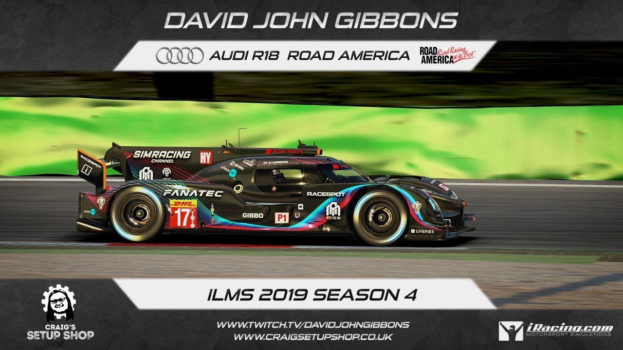 iRacing | Craig Setup Shop Audi R18 Road America
