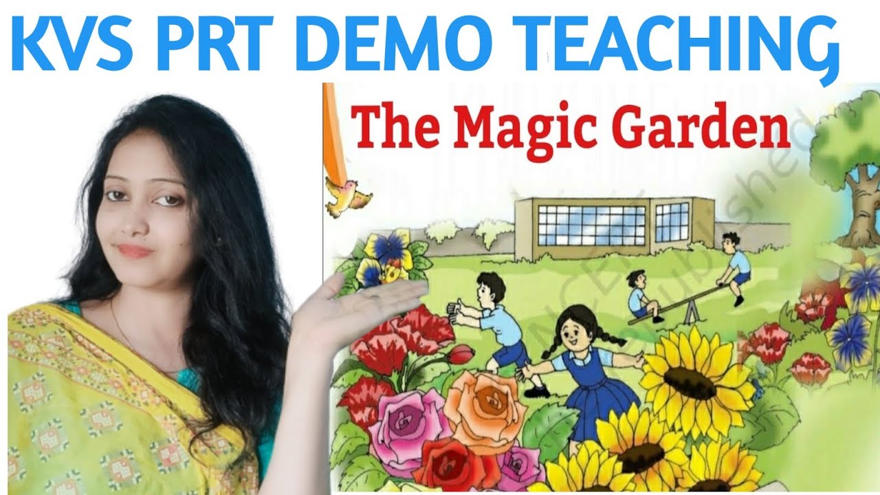 KVS Demo Teaching 2023 |Class - 3|English "Magic Garden"|KVS Demo Interview |