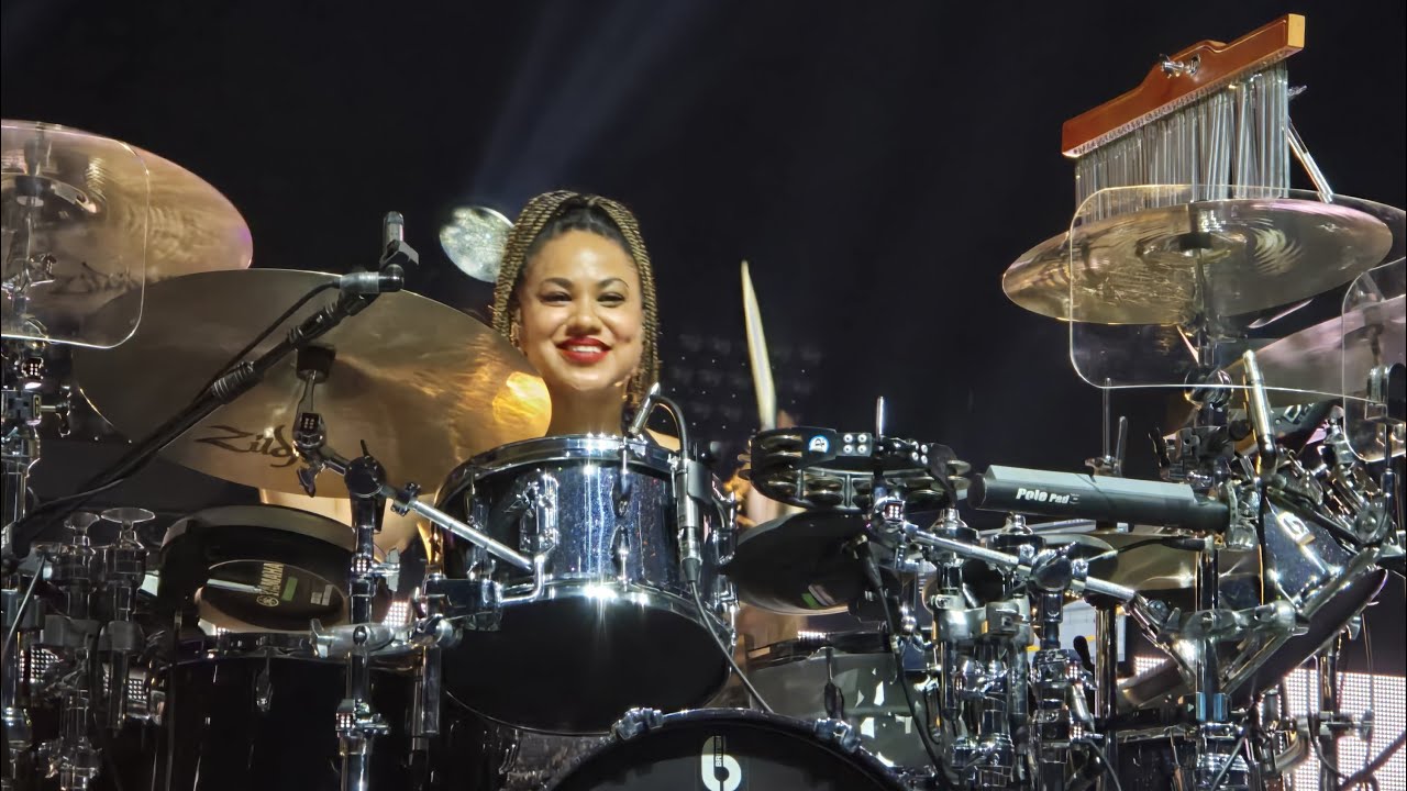 Simple Minds Drum Solo and Band Member Intros 5/22/25 Kia Forum, Inglewood, Los Angeles, CA