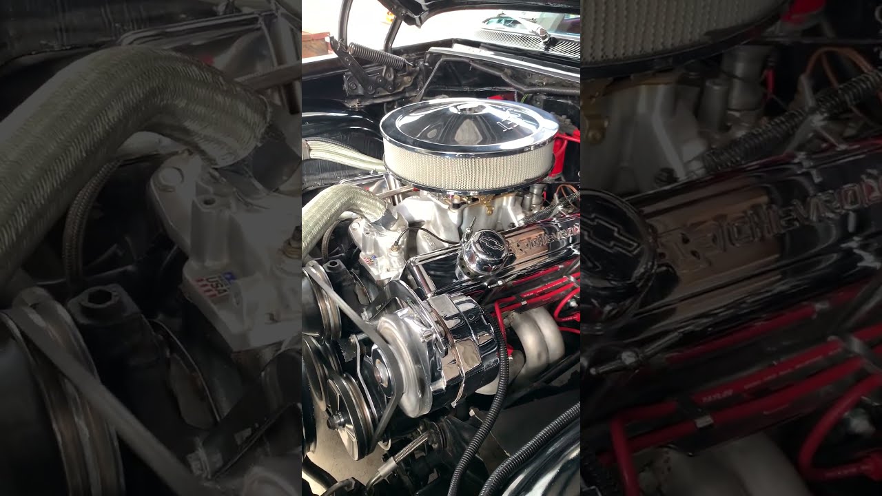Modified 1963 Chevrolet Bel Air Cold Start