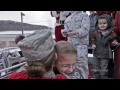 Santa delivers military mom home early for Christmas