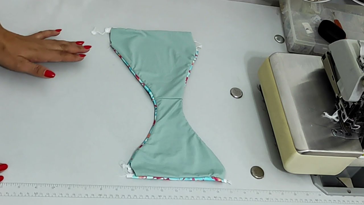 dica de como passar elástico no lado certo da calcinha embutida