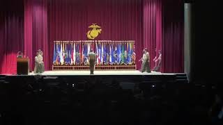 DRILL INSTRUCTOR SCHOOL GRADUATION!! The Staff Marches Out!