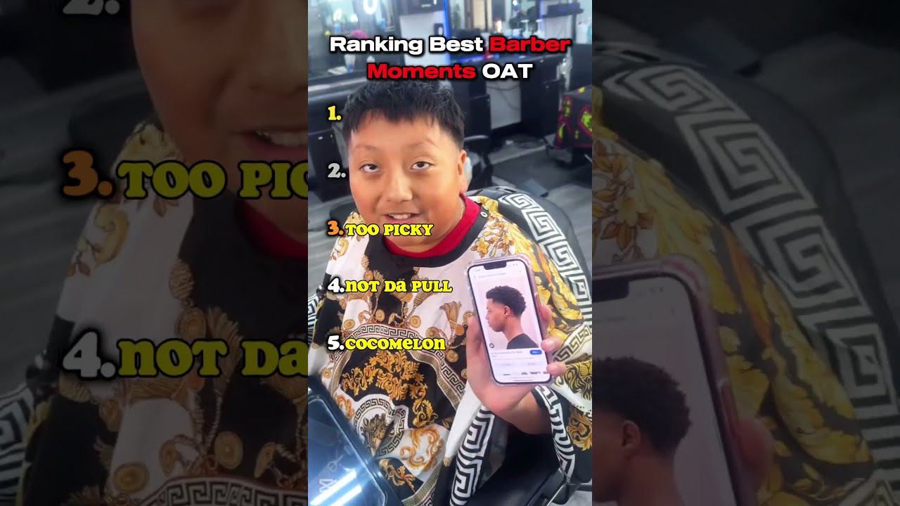 Best Barber Moments Of All Time 