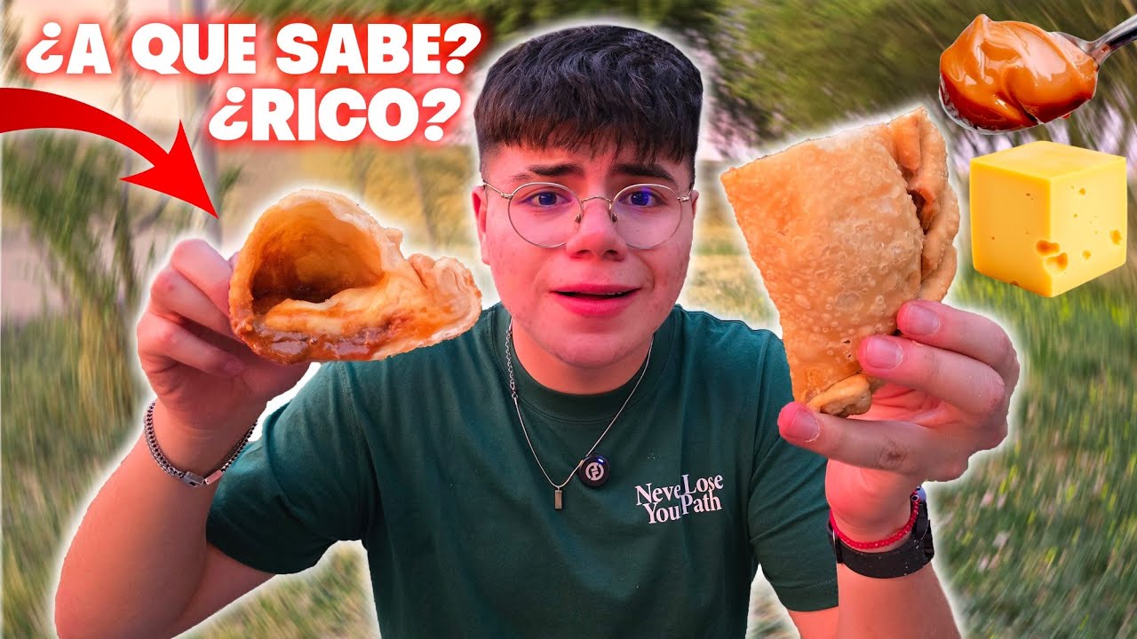 ¿Empanada de MANJAR-QUESO? Probando empanadas EXOTICAS