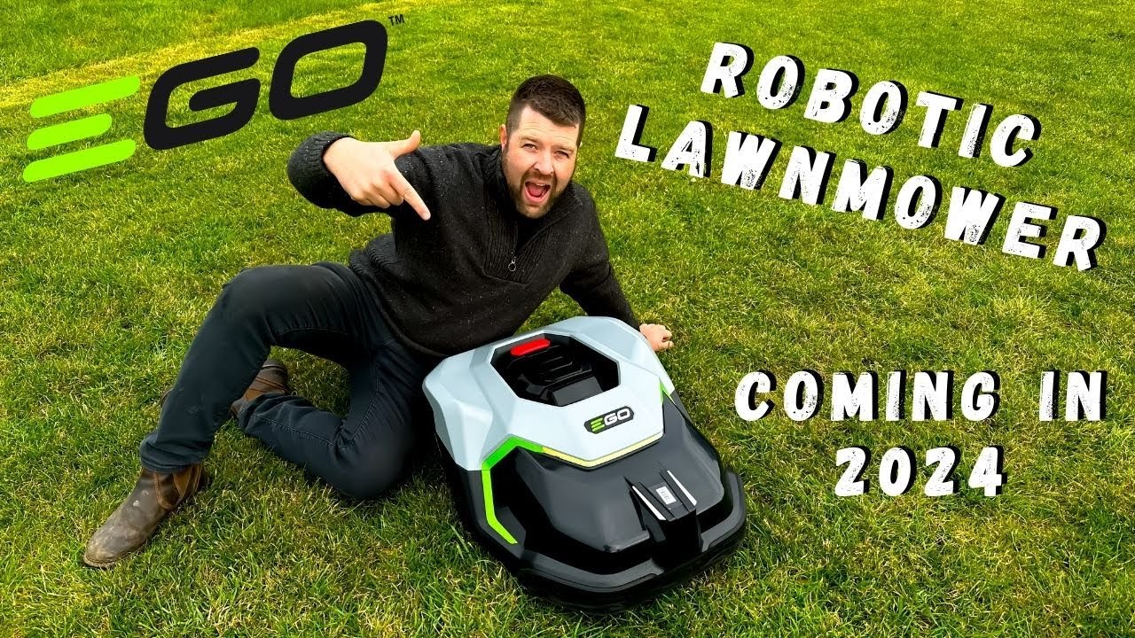 EGO Robotic Mower World Exclusive! We get the first look at this BEAUTY! 