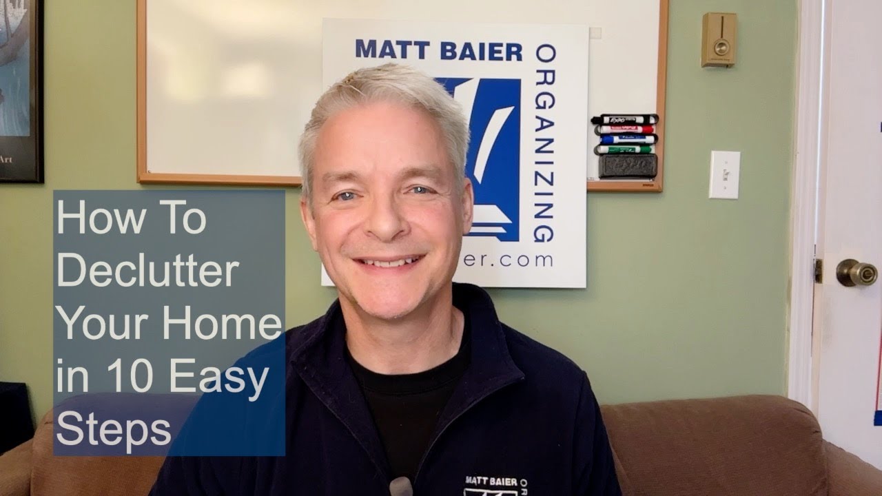 How To Declutter Your Home in 10 Easy Steps - YouTube