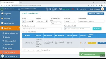 Quản lý kho cơ sở con trong chuỗi nhà thuốc   Hệ thống quản lý nhà thuốc GPP Viettel