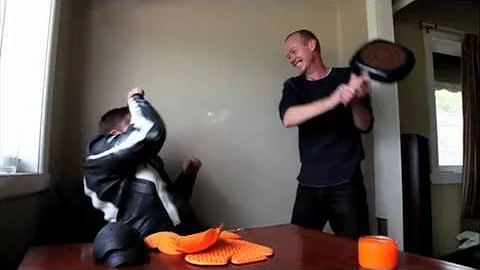 d3o advanced motorcycle armour - trauma test