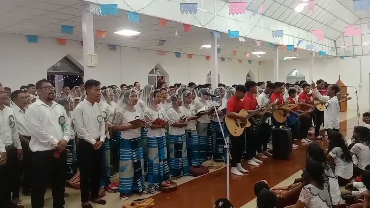 Pòrò öm höng löö El ngam yaich_St.Peter Church Kimous village Car Nicobar.