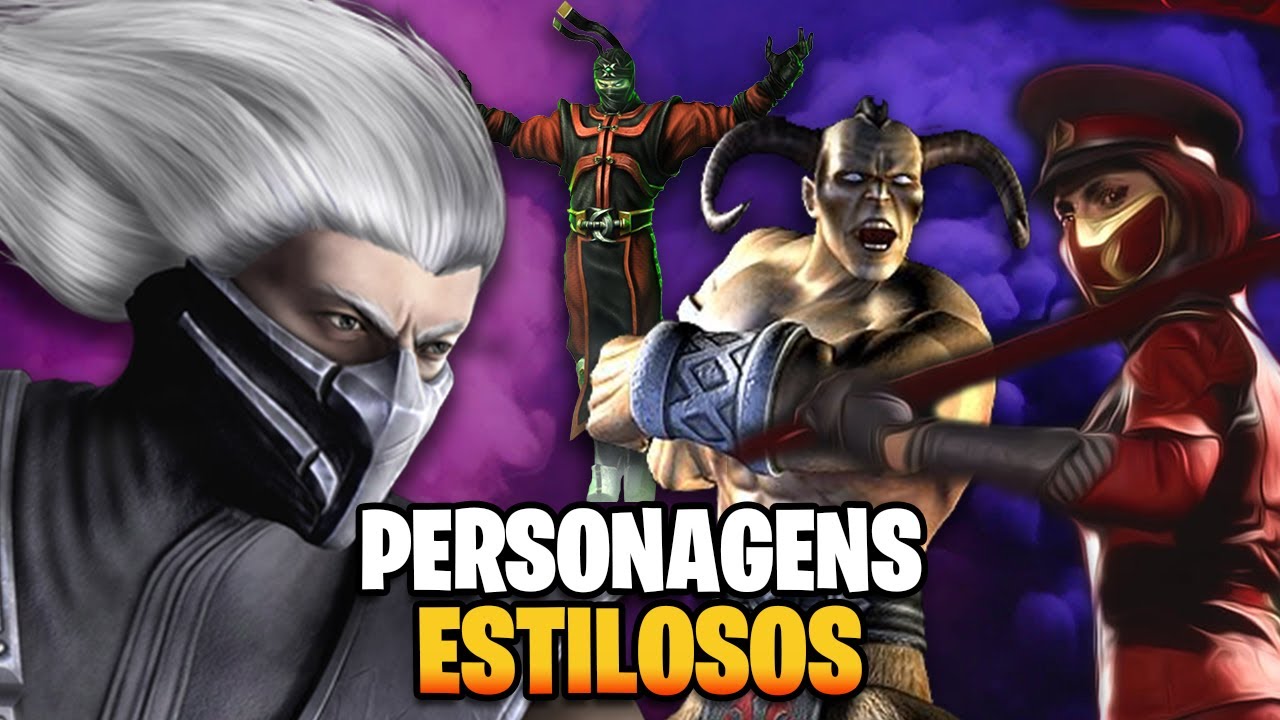 Os 8 personagens mais fortes de Mortal Kombat! 