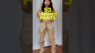 I transformed these $3 thrifted pants…