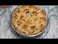 真的免揉~  蔥蒜花麵包/No Knead Bread-garlic green onion bread