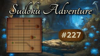 Sudoku Adventure #227  - Snail Race by Sandra & Nala