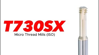T730-3.0SX Micro Thread Mills (ISO)