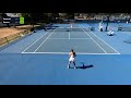 UTR Pro Tennis Series - Bendigo - Court 1 - 18 Jan