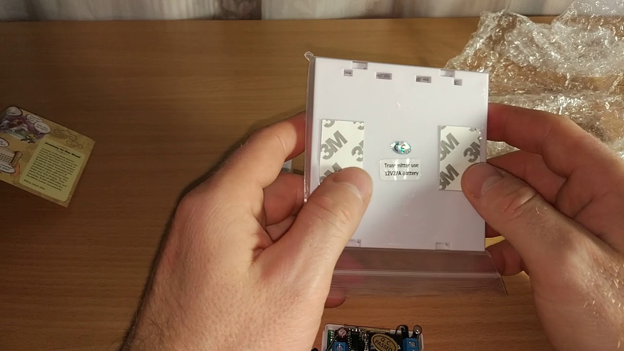 Дистанционный (безпроводной) выключатель освещения - YouTube