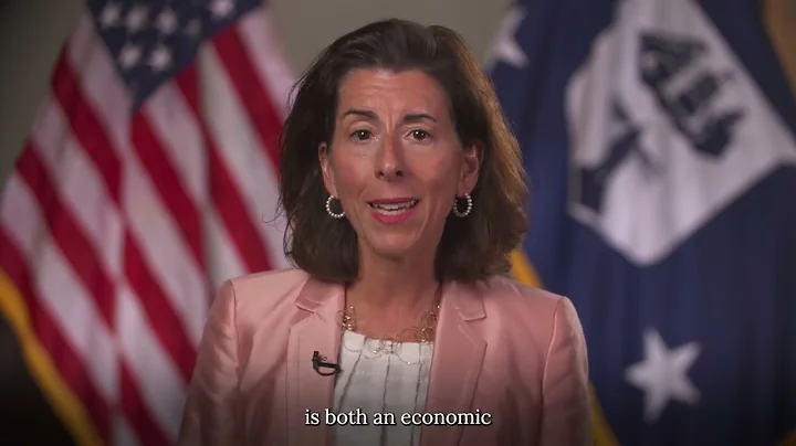Commerce Secretary Gina Raimondo Applauds Final Pa...