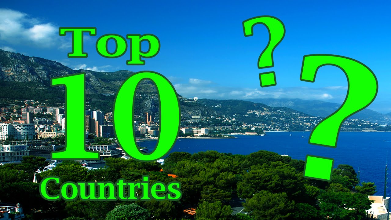 Top 10 Most Densely Populated Countries In The World - YouTube