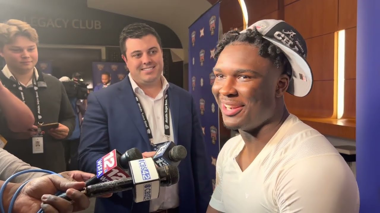 Alabama DB Jordan Battle after Sugar Bowl win