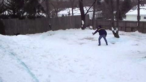 slash with snow chains 3.MP4