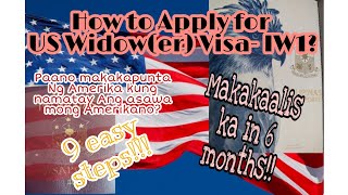 How to Apply for a US Widow(er) Visa||Easy Steps||