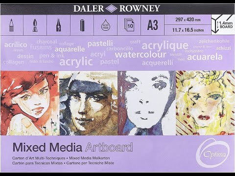 DALER ROWNEY MIXED MEDIA ARTBOARD - IN SINTESI!