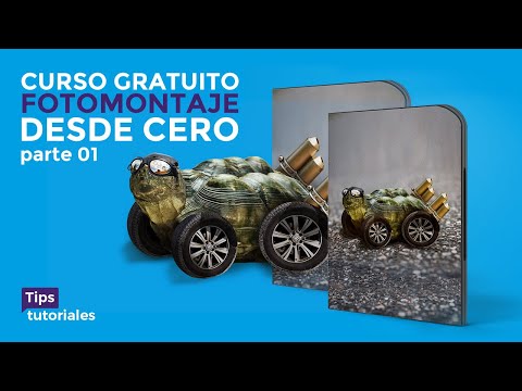 Curso gratuito fotomontaje desde cero en Photoshop parte 1