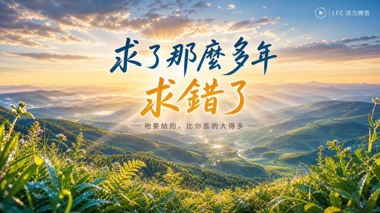 【活力禱告】你失去的, 神不打算還給你了 | 不是神不給, 是你一直在求那個錯的 | 信仰補給站 | 睡前聖經故事 | 聖經智慧