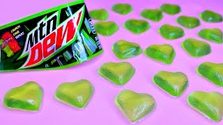 How to Make Mountain Dew Heart Melts Gummies