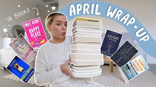 let&#39;s talk about the 18 books I read in April 📖🫶🏼