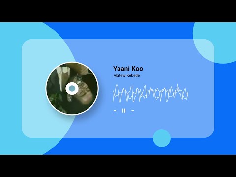 Abitew Kebede  Yaani Koo